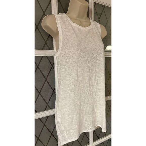 Women's Athleta solid white tank size Small White - Picture 2 of 9